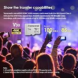 Transcend 1TB microSDXC U3 V30 A2 Card with Adapter TS1TUSD300S-A view 4