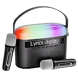 Konylsc Karaoke Machine,Karaoke Machine with Lyrics