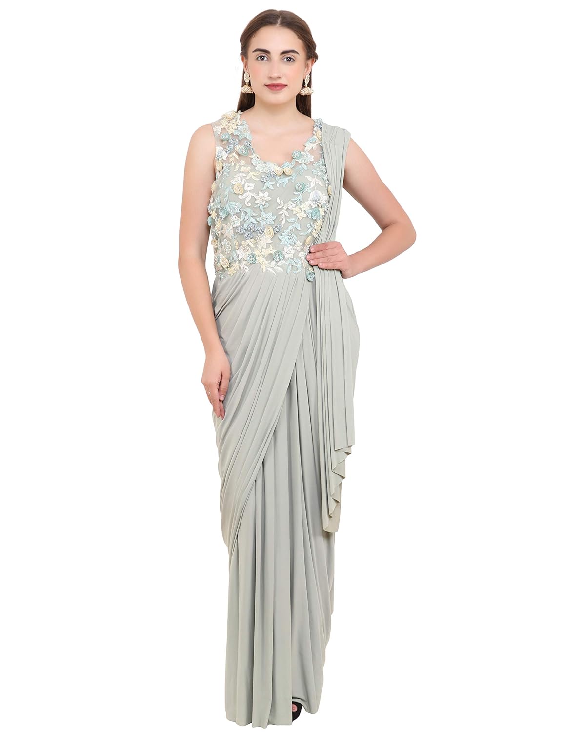 amazon saree gown