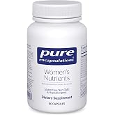 Pure Encapsulations Women's Nutrients, 60 Capsules | Essential Daily Support for Energy, Hormones and Cellular Health*, Comprehensive Women&rsquo;s Formula