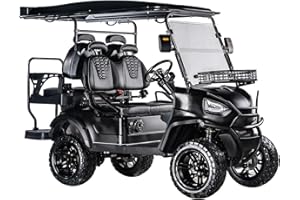 StandbyMe Golf Cart, Powerful 5000-Watt Electric Motor 4 seat Electric Golf Cart, Built in 48V Battery Golf Utility Buggy, Suitable for Golf, Hunting, Scenic Spots, Hotels, Beaches, Schools and Farms