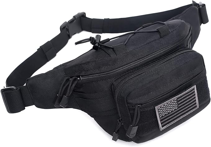 amazon prime black fanny pack