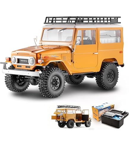 Amazon.com: FMS 1/10 RC Crawler FJ40 Toyota Land Cruiser, Model