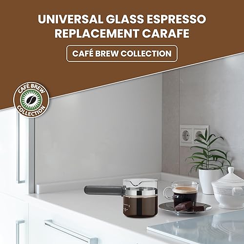 CAF BREW COLLECTION Premium 4-Cup Universal Glass Espresso Carafe  Replacement - Fits Hamilton Beach, Mr. Coffee, Breville, and More Espresso  Machines in Kenya | Whizz Coffeemaker Pots