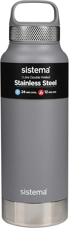 sistema double wall bottle 1l