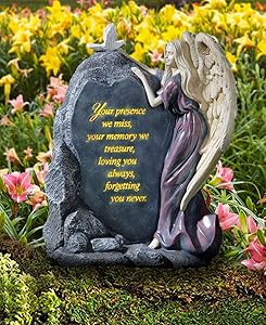 CT DISCOUNT STORE Solar Garden Memorial Angel
