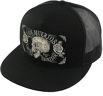 Dead Skull Snapback Trucker Hat 