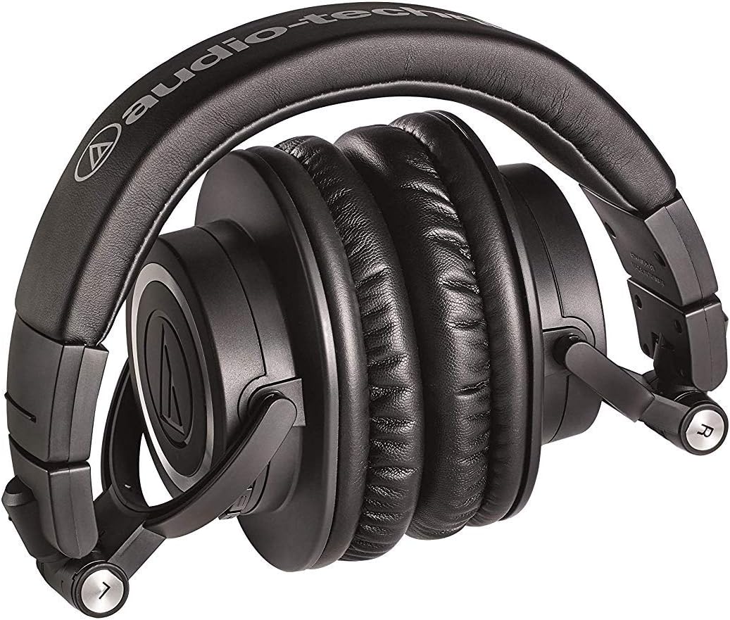 Audio-Technica ATH-M50xBT Wireless Bluetooth Over-Ear Headphones, Black, With Exceptional Clarity, Comfort, And 40 hr Battery: Musical Instruments