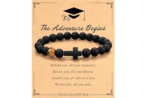 PADERAST Cross Bracelet Gifts for Men New Dad Father Papa Godfather Grandpa Husband, Pastor Appreciation Gifts for Men/Him, Christian Gifts for Men Faith