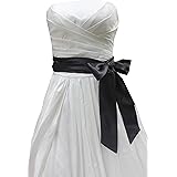 Wedding satin sash belt for special occasion dress bridal sash