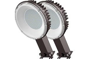 BUYTHA LED Barn Light Outdoor Lights - 300W Dusk to Dawn Outdoor Lighting, Security Lights 30000LM, 6500K Street Lights, IP65 Waterproof, AC120V Yard Light for Outside Area Garage Commercial (2)