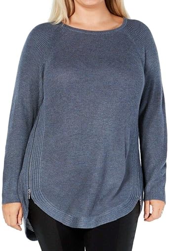 plus size zipper sweater