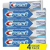 Crest Tartar Protection Whitening Cool Mint Flavor Toothpaste 8.2 Oz (Pack of 4)