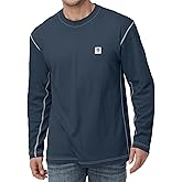 VANDISI FR Shirts Fire Resistant Shirts Clothing for Men 100% Cotton Pre-Washed 6.5oz Lightweight FR Long Sleeve Shirts