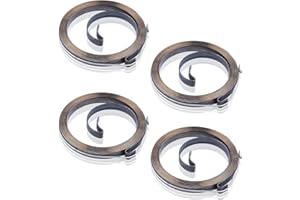 4PCS Lexziuo Replacement Recoil Starter Spring Lawn Mower, Part Numbers 491889, Compatible with Various Garden Equipment Engi