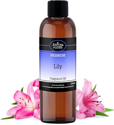 Essican Purelife Lily Fragrance Oil for Diffusers, Candles, Soaps, Wax Melts,