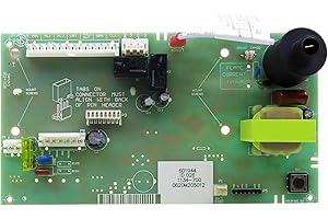 QIQIBABA 013640F PC Board Control & 013640F LCD Display Pool Replacement for Raypak Digital Gas Heater Model 185B, 265B, 335B,405B,206A, 266A, 336A, 406A, 207A, 267A, 337A, and 407A