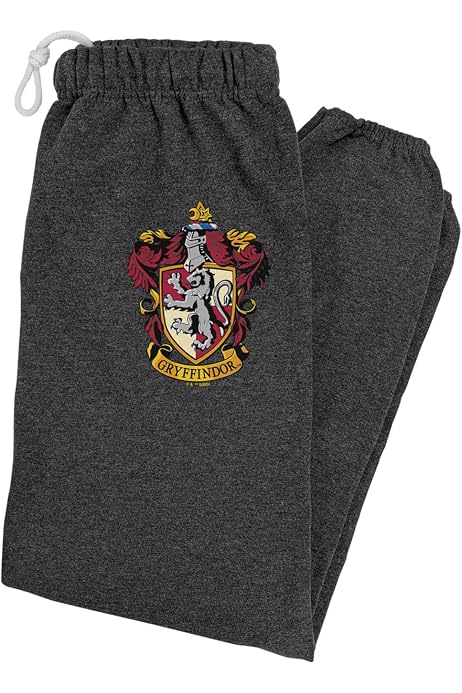 Harry Potter Hogwarts House Crest Jogger Pajama Set - All 4 Houses Available