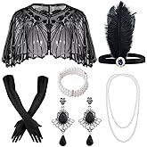 GOHOY 1920s Flapper Accessories for Women Theme Set Roaring 20s Great Gatsby Costume Accessories for Women