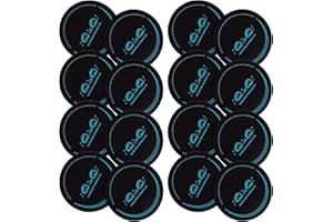 iQinQi Exercise Core Sliders for Working Out, Dual Sided Sliding Discs Use on Hardwood Floors, Workout Glider Discs Abdominal & Total Body Gym Exercise Equipment for Home