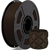 iSANMATE Matte PLA, Filament, Dark Brown PLA 30-300mm/s 3D Printing Filament 1.75mm 1kg (2.2lbs) for Bambu Lab 3D Printers,AMS,AMSLite,Chocolate