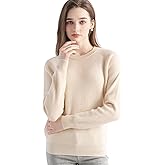 Chanyarn Women's 100% Cashmere Sweater Crewneck 2025 Fall Winter Long Sleeve Vertical Rib Top Slim Soft Knitted Pullover