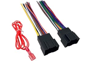 Thewinio Aftermarket Radio Stereo Wiring Harness Adapter for GM Chevrolet Chevy Silverado Sierra Suburban Express, GMC Savana Yukon, Pontiac Buick Cadillac Car Cable Plug Connector Replacement