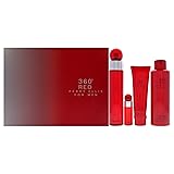 Perry Ellis 360 Red 3.4oz EDT Spray, 6oz Body