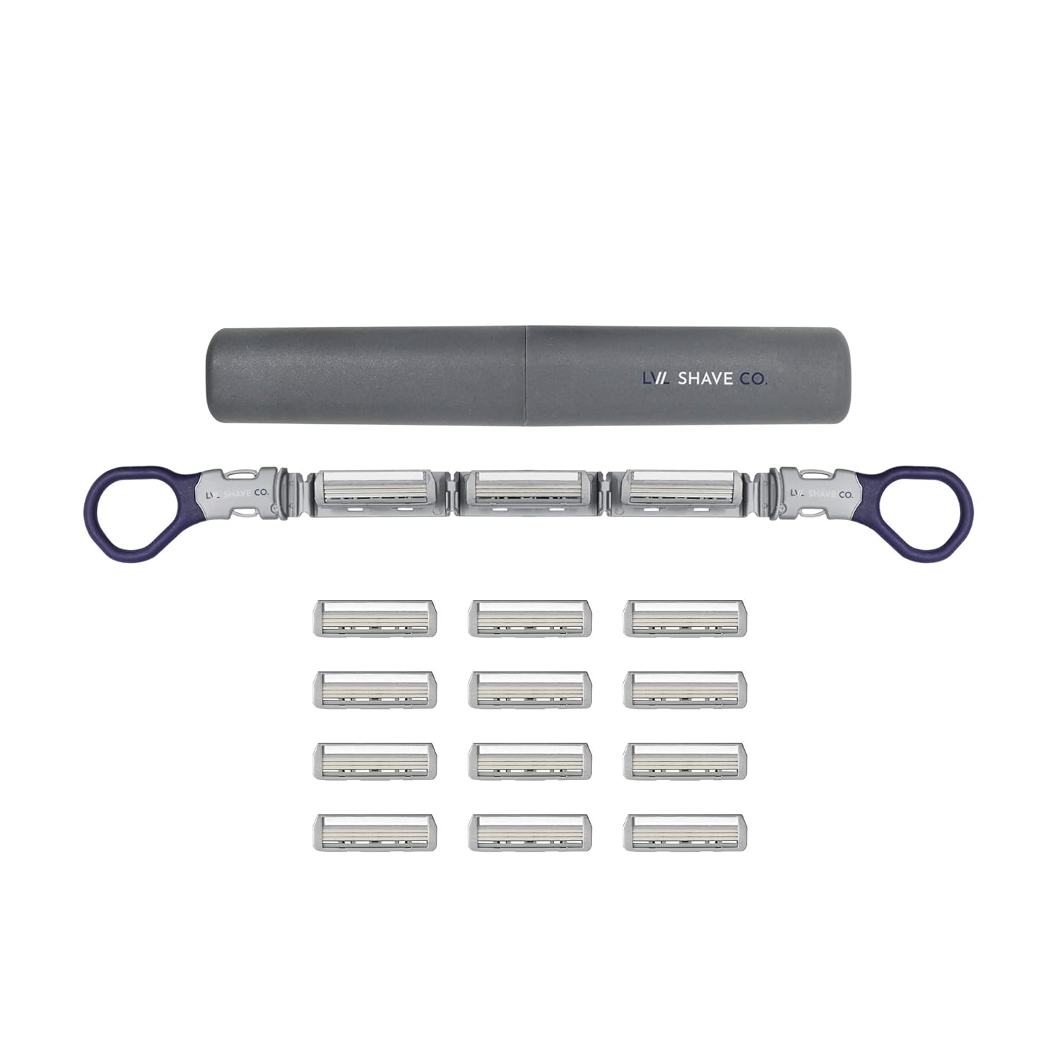 LVL Shave: The Ultimate Neck Razor, Shaving & Grooming Kit for Men, The Neck Shaver Set that Creates a Clean, Smooth and Symmetrical Neck Shave