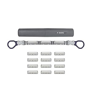 LVL Shave: The Ultimate Neck Razor, Shaving & Grooming Kit for Men, The Neck Shaver Set that Creates a Clean, Smooth and Symmetrical Neck Shave