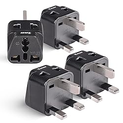 OREI UK, Hong Kong Travel Adapter Plug, Adaptor 2