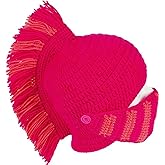 YEKEYIYE Wig Beard Hats Handmade Knit Warm Winter Caps Ski Funny Mask Beanie for Men Women YEKEYI