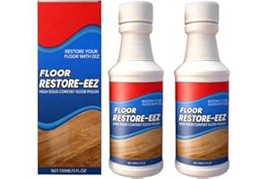 Floor Restore Cleaner, High Solid Content Floor Polish for Shine Renewal & Protective Layer, Helps Conceal Small Scratches, Q