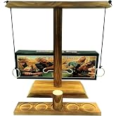 Board Games for Indoor/Outdoor Family &amp; Party Fun - Ring Toss Game Set with Easy Assembly, Perfect for Halloween Games, Thanksgiving, Christmas Parties &amp; White Elephant Exchanges - Portable Design