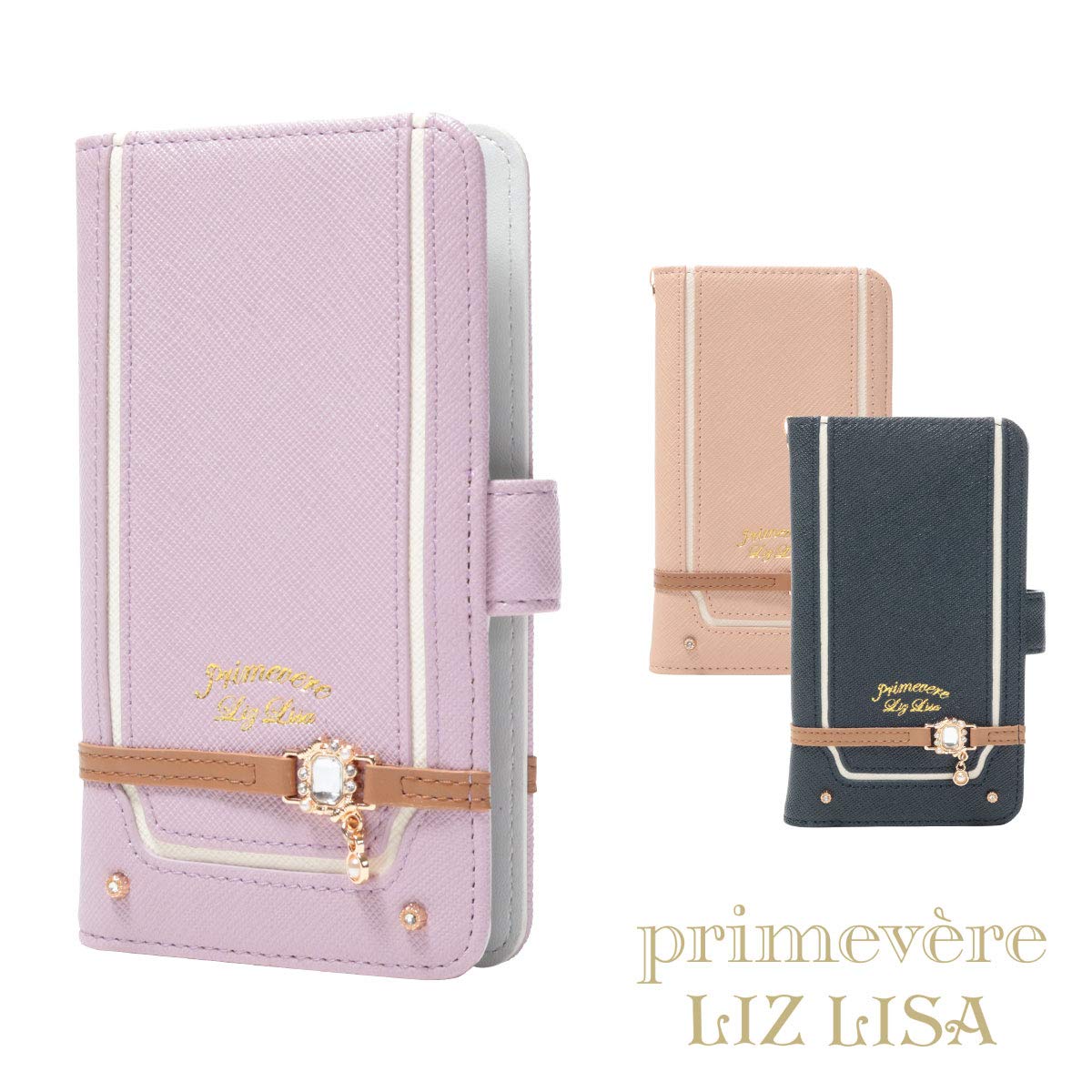 Amazon リズリサ Lizlisa 多機種対応手帳型スマートフォンケース Amazon リズリサ Lizlisa 多機種対応手帳型スマートフォンケース