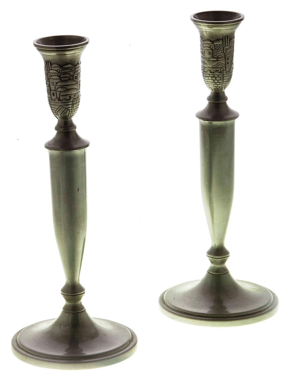 Candlesticks Jerusalem Pewter Home & Kitchen