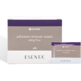 ConvaTec ESENTA Adhesive Remover Wipes for Around Stomas and Wounds, 25ct Box (Pack of 1)