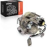 A-Premium 2 Barrel Carburetor Compatible with Nissan | for 720 pickup 1983-1986 2.4L Z24 engine, Pathfinder 1987-1988, Bluebird 1984, Datsun 1985, Atras 1990, Vanette/Caravan 1986