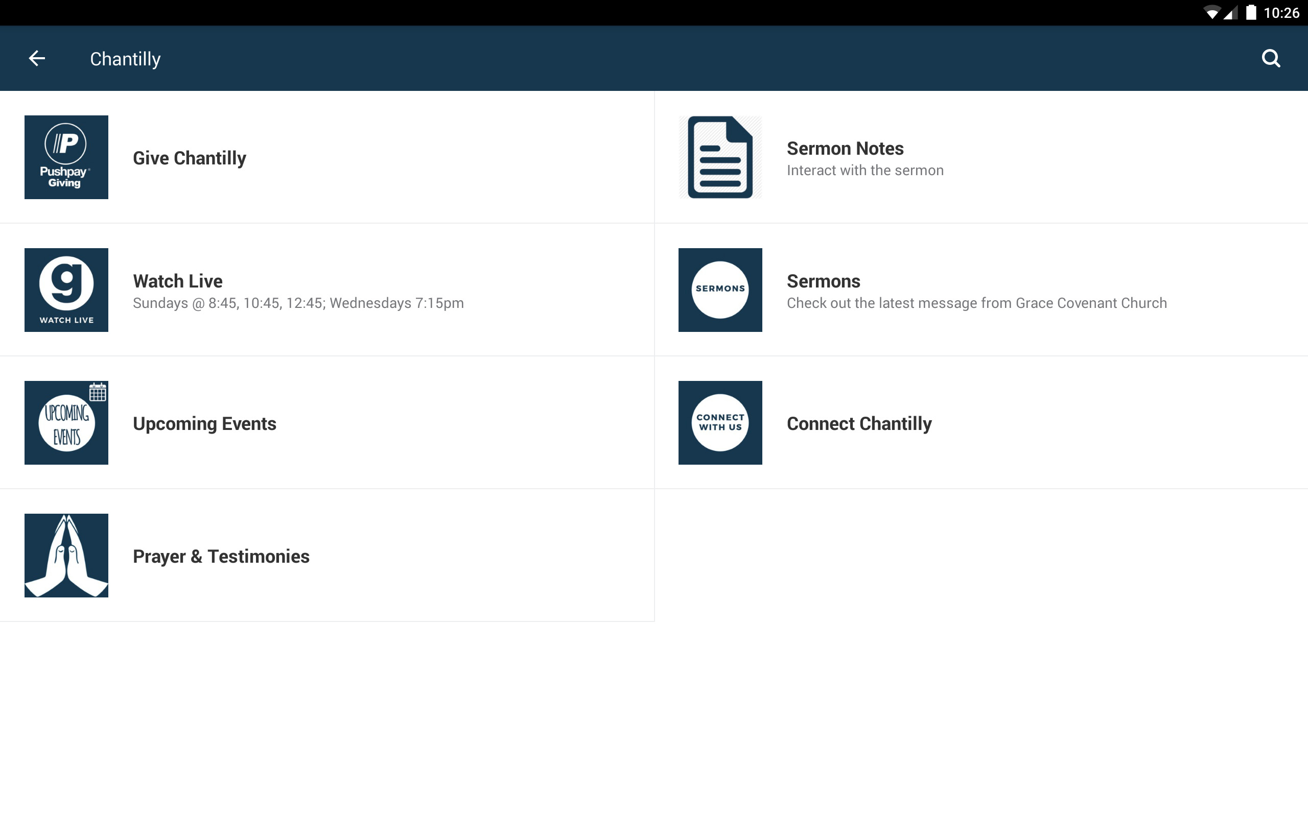 Amazon Com Grace Covenant Church Appstore For Android