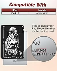 Miss Adola for iPad 10th Generation Case with Pen