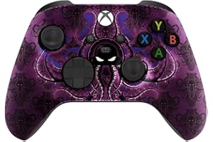 PREMIUM CONTROLLERZ Custom Modded Rapid Fire Controller For Xbox Compatible with All Shooter Games (Octopus)