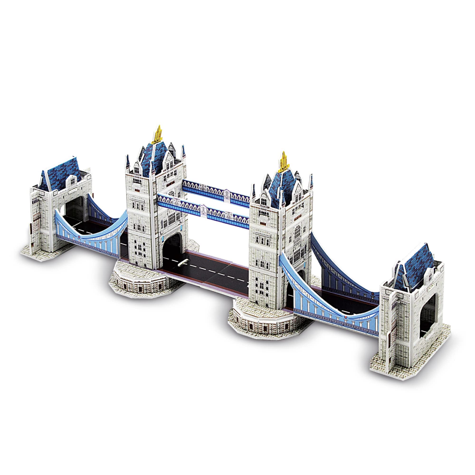 Playkidiz Puzelworx 3D Puzzles for Adult and Kids, Model Kit Puzzle, Model Building Kits 3D Foam Puzzle, STEM Projects for Kids, Great Gift, DIY Project for Kids (Tower Bridge)