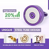 Neosmuk Magnetic Hooks Purple 40lb+ Heavy Duty Cruise Ship Accessories view 3