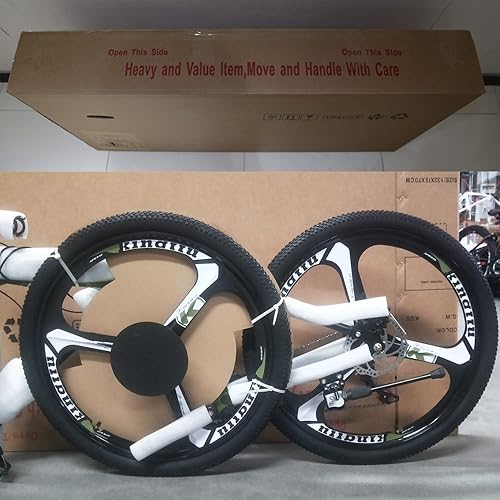 EUROBIKE G4 Folding Mountain Bike, Adult Folding Bike, Full