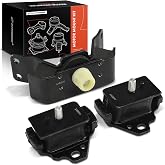 A-Premium Engine Motor Mount and Transmission Mount Kit, Set of 3 | Compatible with Toyota 4Runner 1996 1997 1998 1999 2000, 2.7L, 4WD, Automatic Transmission, Reduce Vibration and Noise