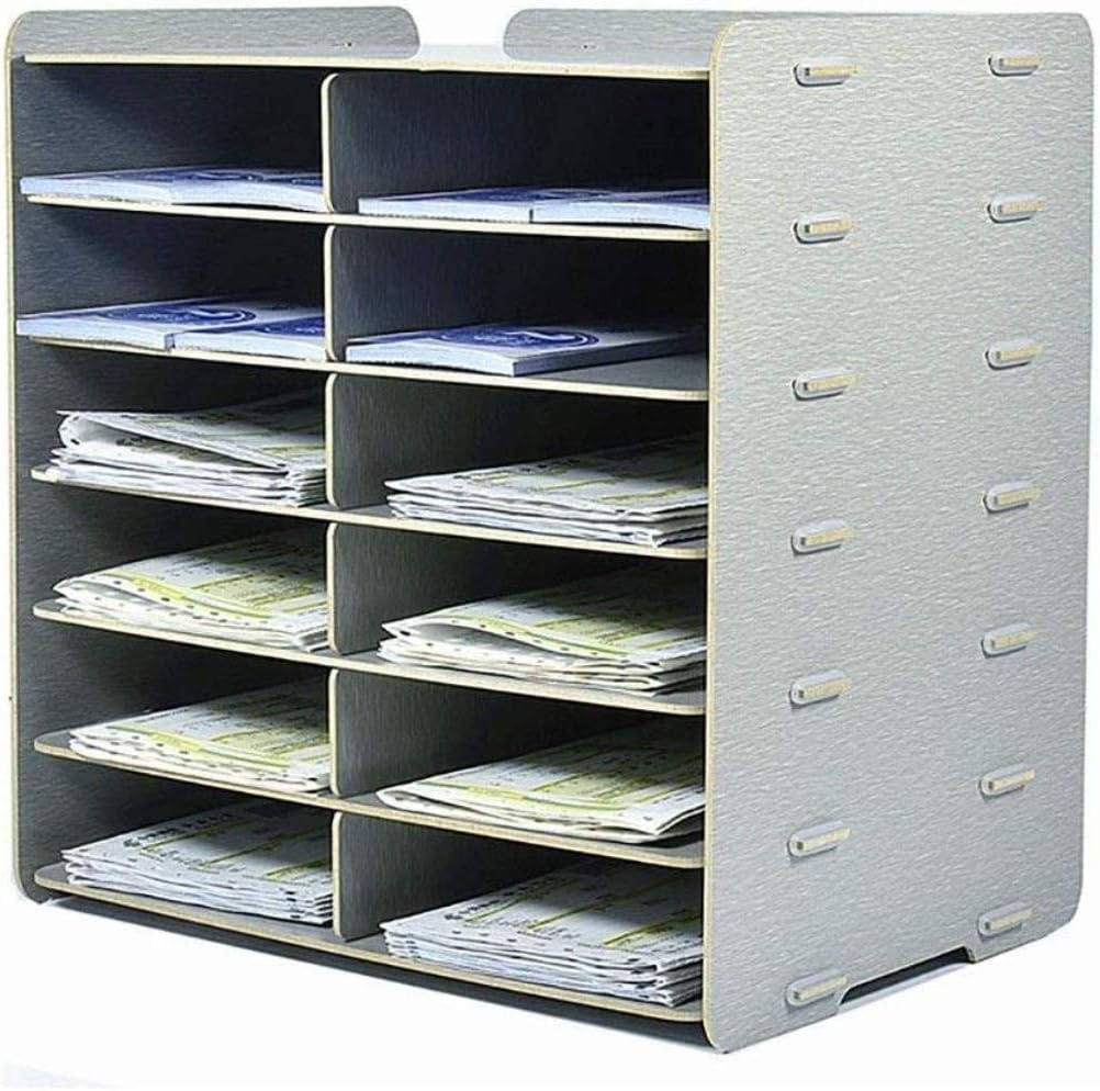 Organizador multifuncional de madera para el hogar, caja de entrega