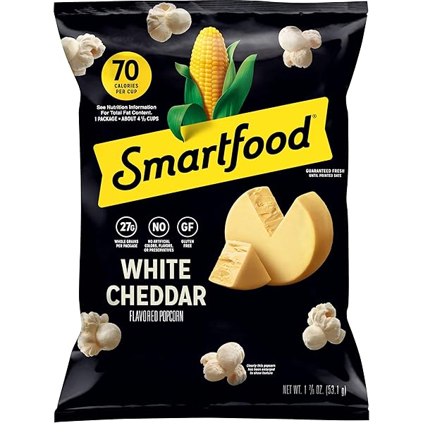SMARTFOOD WHITE CHEDDAR POPCORN, 1.875 OZ