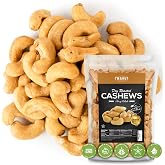 Oven Dry Roasted Fancy Cashews with Sea Salt-48 oz (3 lb) | Whole | No Oil | No PPO | Vegan and Keto Friendly | Made from Nat