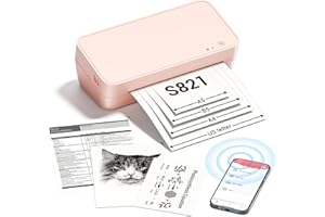 Itari Portable Printer for WiFi - S821 Inkless Thermal Printer Wireless, Supports 8.5" x 11" US Letter/A5/B5 Thermal Printer Paper, Compatible with iOS, Android & PC for Office, Home, School
