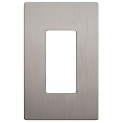 LIDER Brushed Finish Decorator Switch